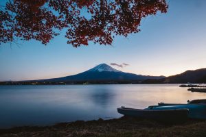 Il Monte Fuji a Tokyo, Giappone